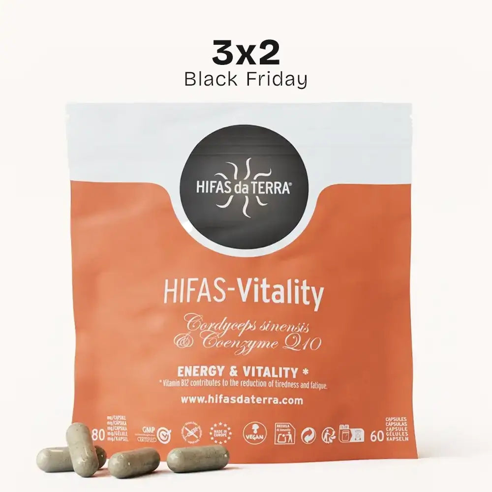 Hifas-Vitality (Cordyceps extract) Energy and Fatigue