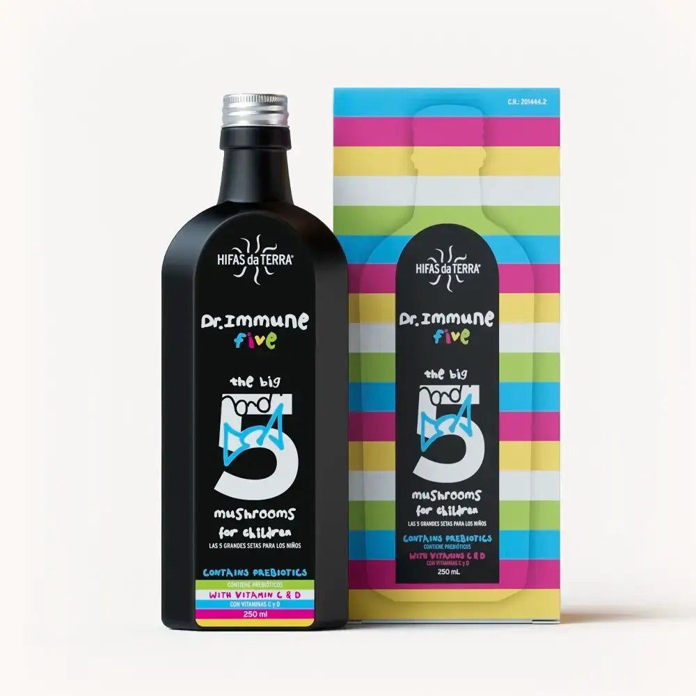 Dr. Immune Five Syrup (Reishi, Agaricus, Oyster, Chaga, Shiitake)