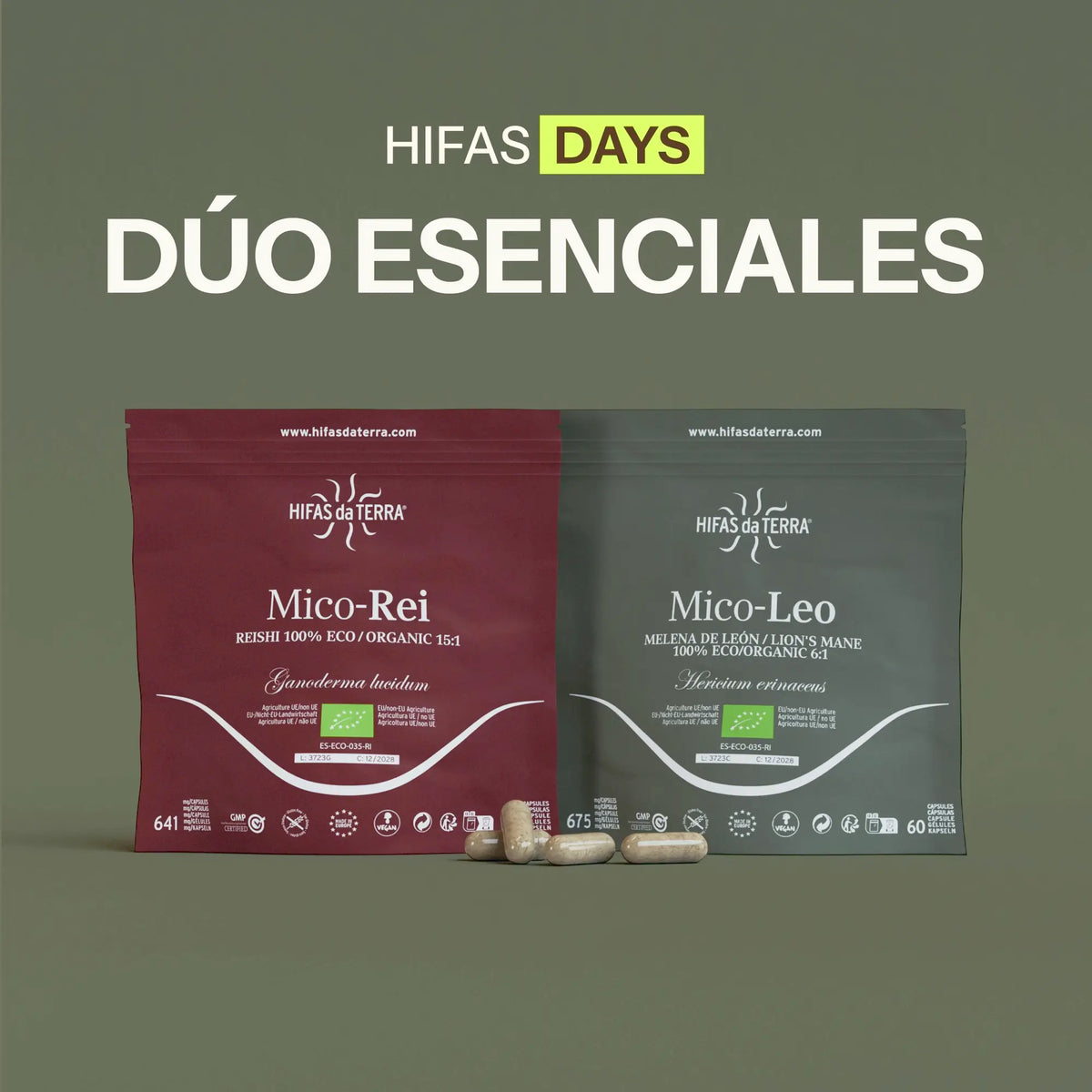 ESSENTIALS DUO: Mico-Rei + Mico-Leo