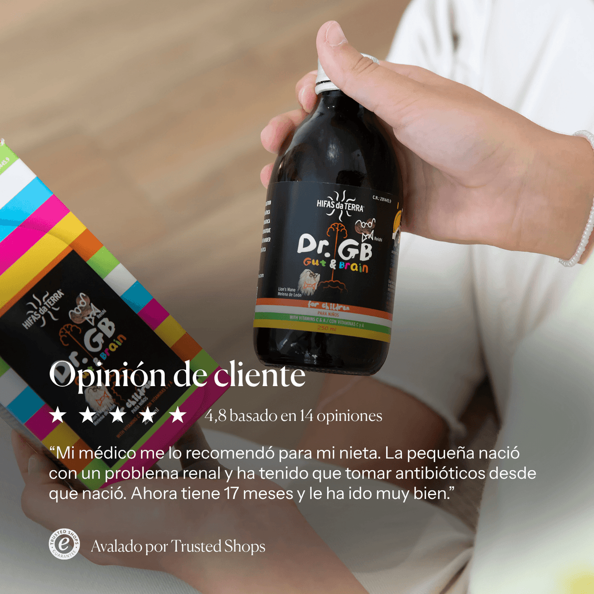 Información nutricional de Dr. GB (Gut & Brain) | Hifas da Terra