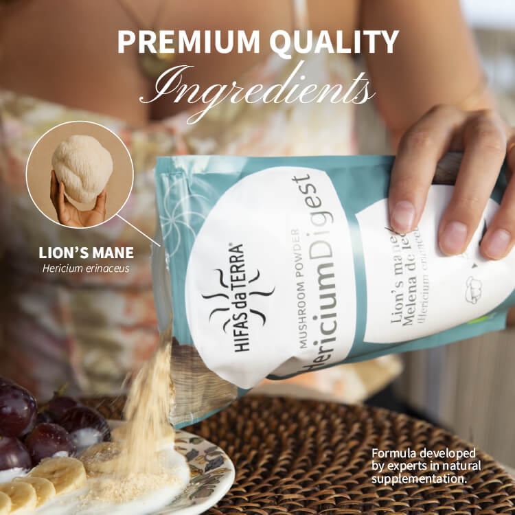 Hericium Digest Powder Superfood (Organic Lion’s Mane)