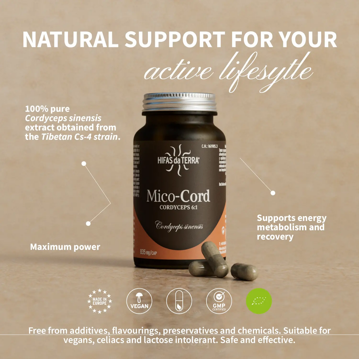 Mico Cord (Cordyceps Extract) Capsules