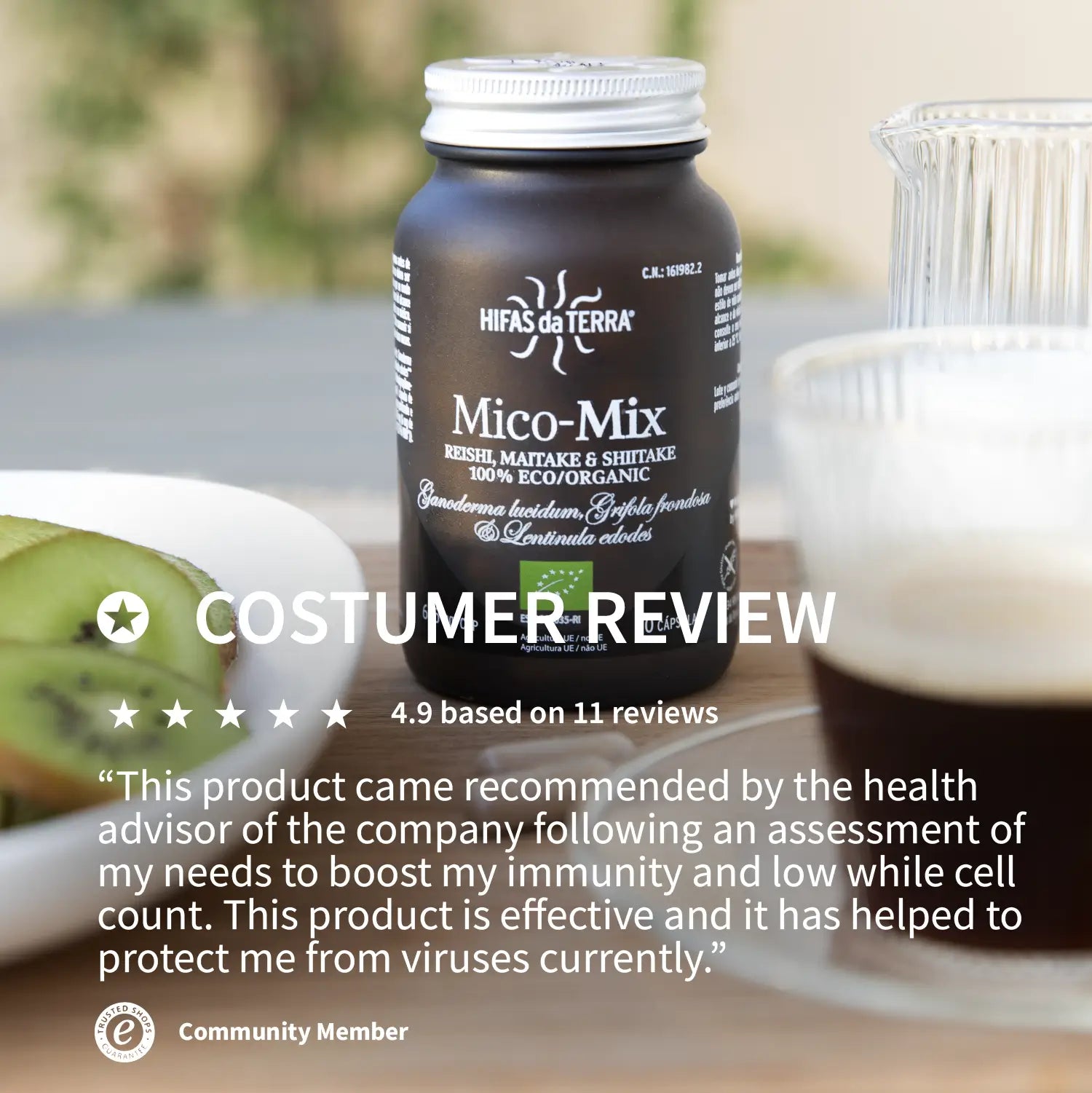 Mico Mix (Shiitake, Reishi, Maitake) Capsules