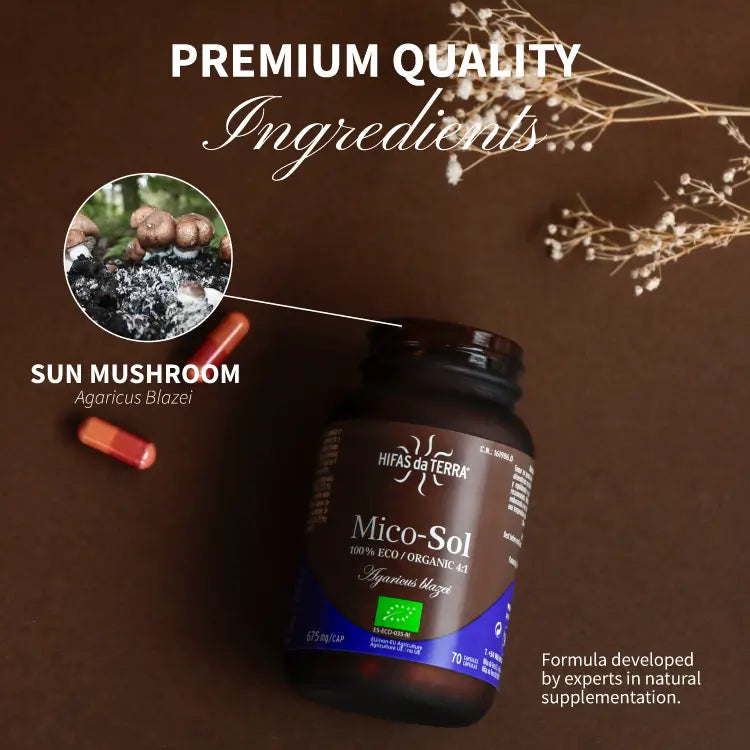 Mico Sol (Agaricus blazei) extract capsules