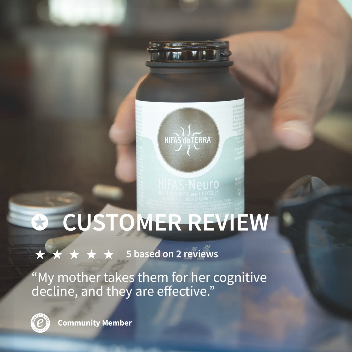 Hifas-Neuro (Lion's Mane and Chaga extract) capsules