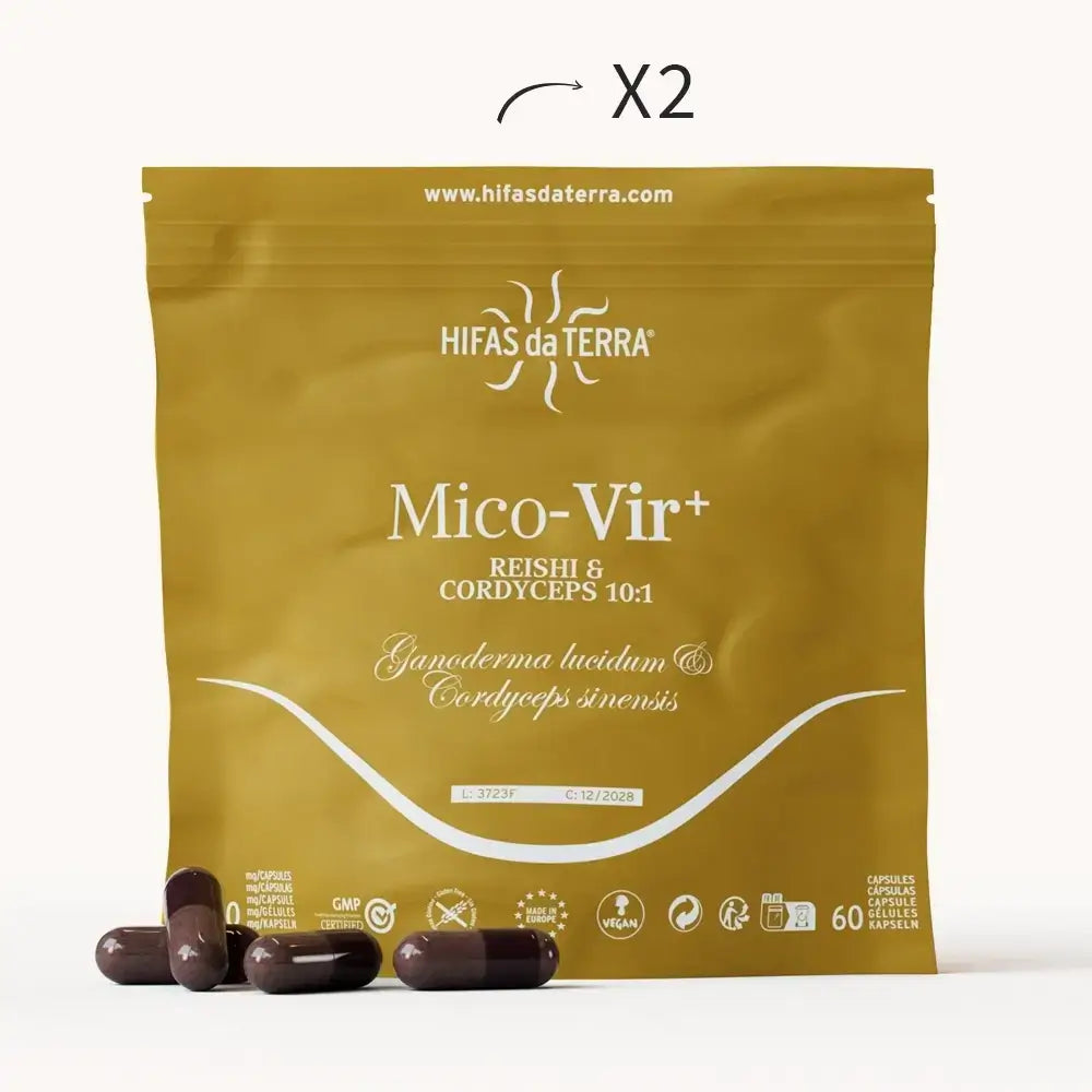 Mico Vir+ (Reishi and Cordyceps Extract) Capsules