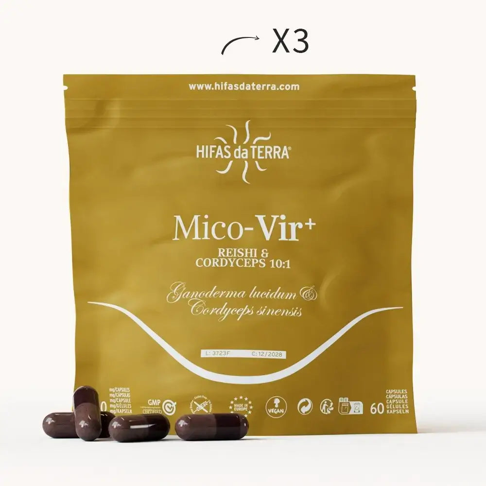 Mico Vir+ (Reishi and Cordyceps Extract) Capsules