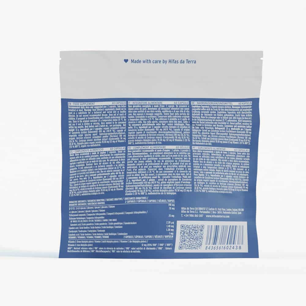 HIFAS-Equilibrium (Reishi, Lion’s Mane, Cordyceps) capsules