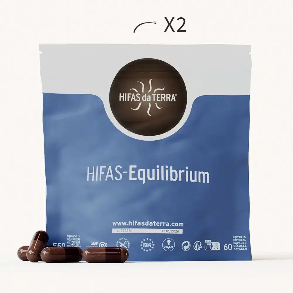 HIFAS-Equilibrium (Reishi, Lion’s Mane, Cordyceps) capsules