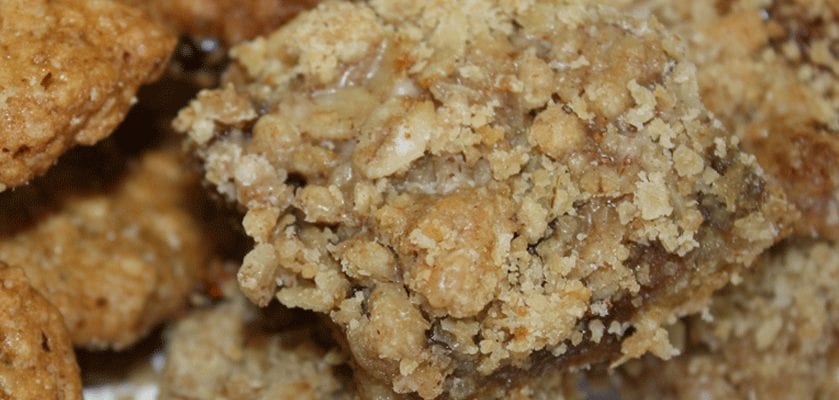 Barritas energéticas de Shiitake y uvas pasas