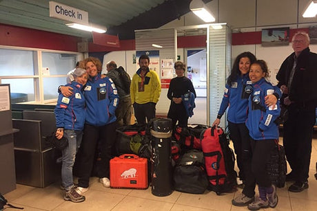 Damos la bienvenida a la expedición del Reto Pelayo Vida Polar 2017, recién aterrizada en Madrid