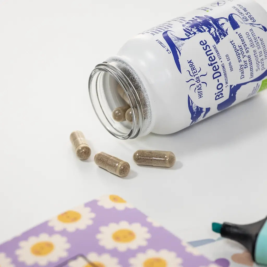 Bio Defense (Oyster, King Oyster, Lion’s Mane, Reishi and Shiitake powder) capsules