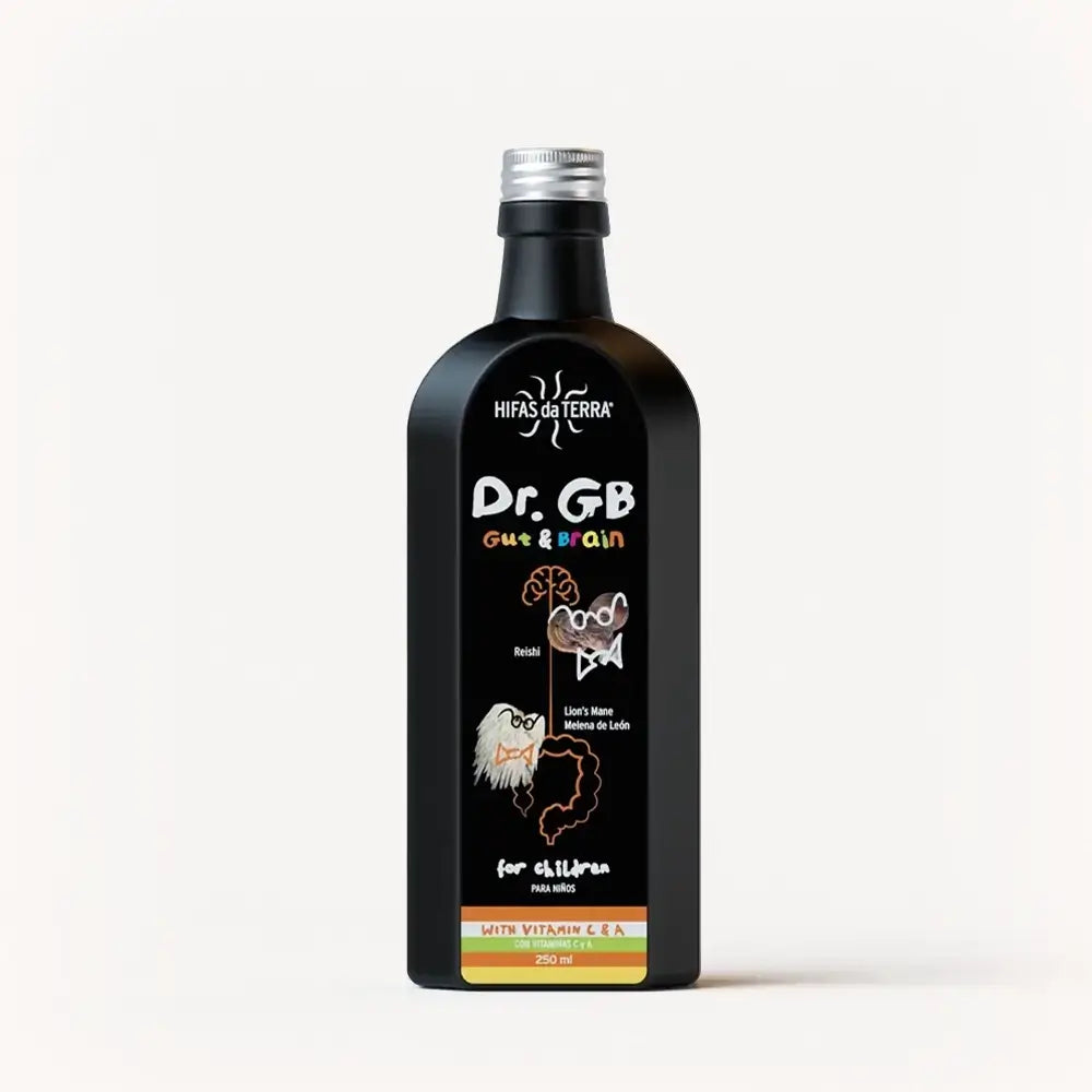 Dr. GB (Gut & Brain) Syrup with Reishi, Lion's Mane, Prebiotics, and Vitamins C and A