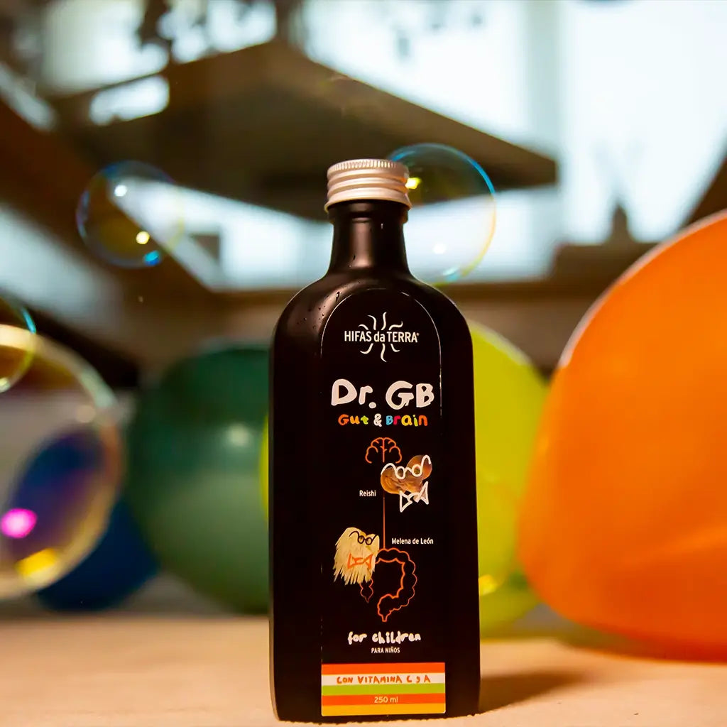 Dr. GB (Gut & Brain) Syrup with Reishi, Lion's Mane, Prebiotics, and Vitamins C and A