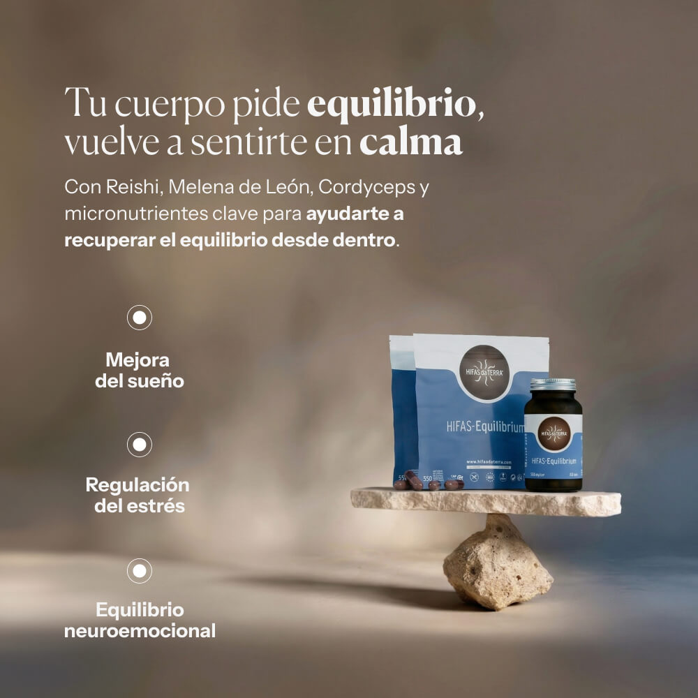 HIFAS-Equilibrium (Reishi, Lion’s Mane, Cordyceps) capsules