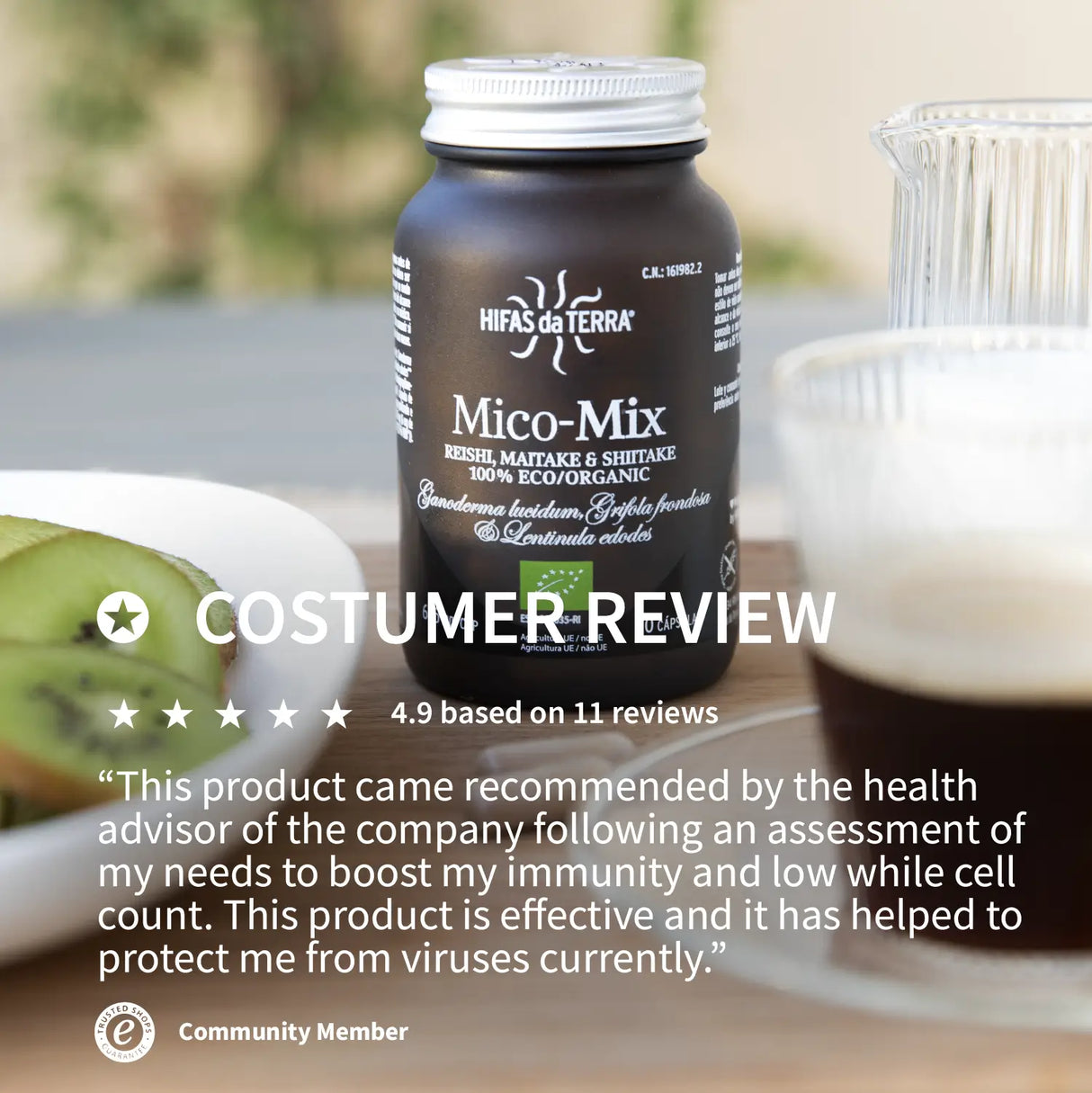 Mico Mix (Shiitake, Reishi, Maitake) Capsules