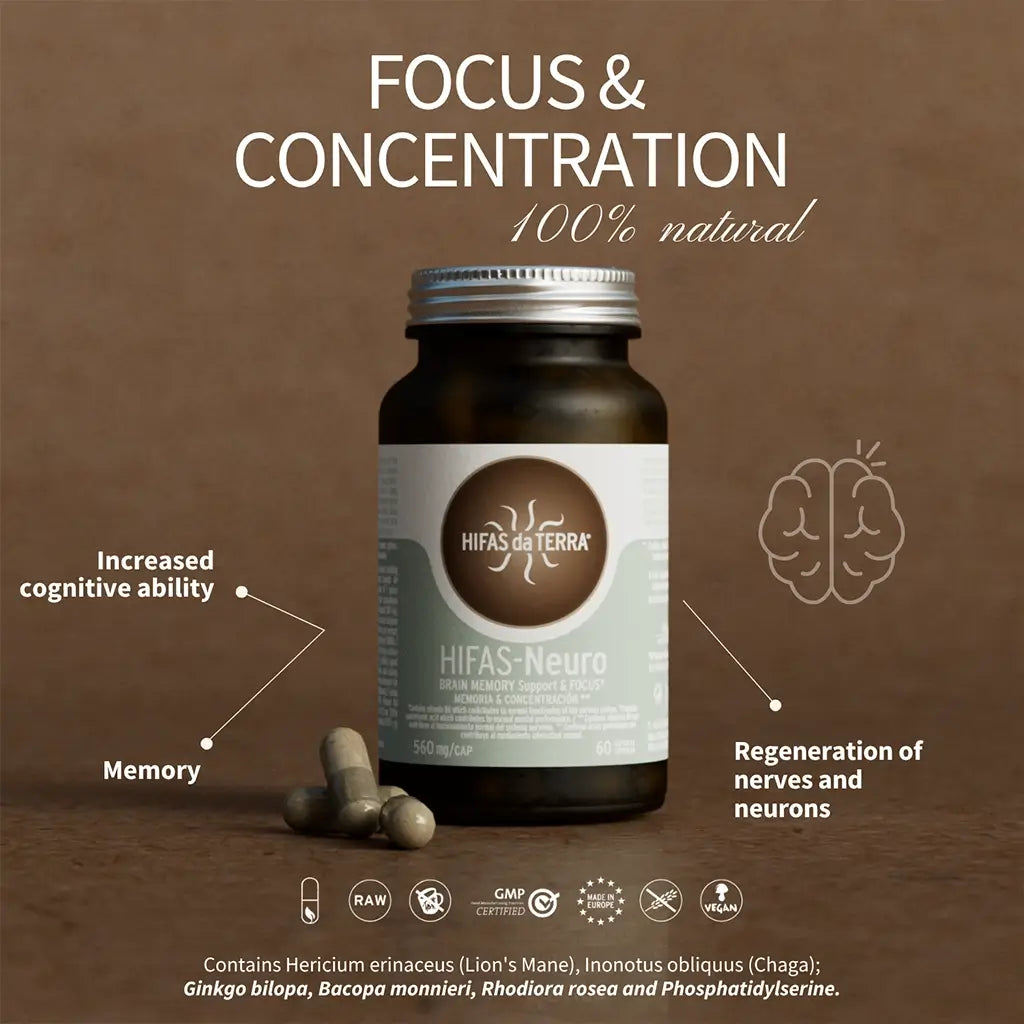 Hifas-Neuro Memory and Concentration