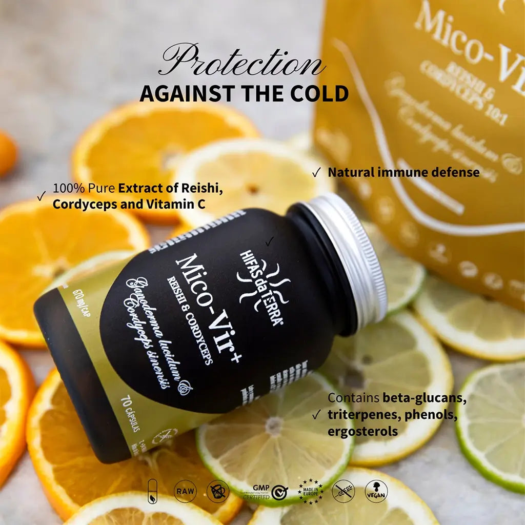 Mico-Vir+ Pure Extracts of Reishi and Cordyceps