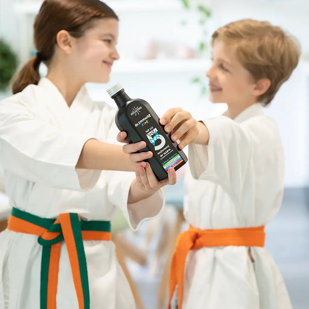 Dr. Immune Five Syrup for defences with prebiotics and vitamins D and C