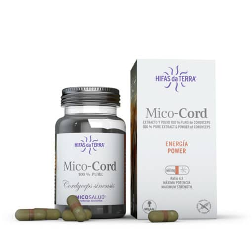 Mico-Cord Cordyceps sinensis organic extract 30 capsules - Hifas da Terra
